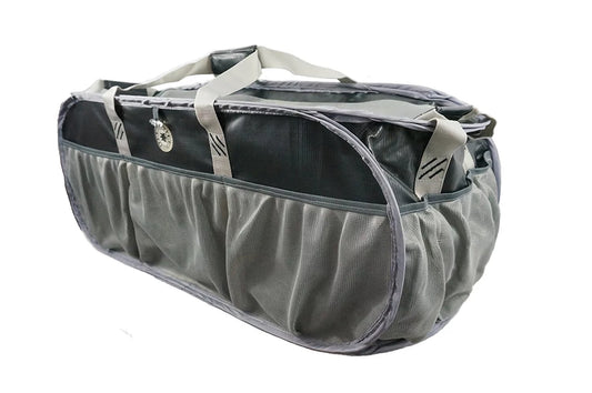 & Fit K-Cliffs Car Gym Organizer Closet Tote Trunk / Picnic Bag Truck Beach Bag Bag Organizer Silver Duffel Market Bag Laundry Grocery SUV Black